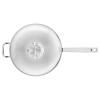 Wok ORIGINAL PROFI 32 cm, argent, acier inoxydable, Fissler