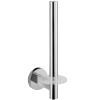 Porte papier toilette supplémentaire SCALA 25 cm, poli, acier inoxydable, Zack
