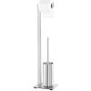 Butler de toilette LINEA 72 cm, mat, acier inoxydable, Zack