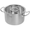 Batterie de cuisine ORIGINAL PROFI, set de 6, argent, acier inoxydable, Fissler