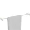 Porte-serviette CARVO 66 cm, blanc, acier inoxydable, Zack
