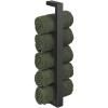 Porte-serviette LINEA 40 cm, noir, acier inoxydable, Zack