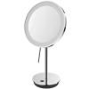 Miroir cosmétique ALONA 20 cm, poli, acier inoxydable, Zack