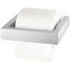 Dérouleur de papier toilette LINEA 15 cm, mat, acier inoxydable, Zack