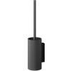 Brosse de toilette LINEA 44 cm, noir, acier inoxydable, Zack
