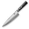 Couteau de chef CARBON FRAGMENT 20 cm, noir, Dellinger