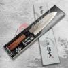 Couteau Santoku KANETSUNE TSUCHIME 16 cm, brun, Dellinger
