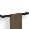 Porte-serviette LINEA 61 cm, noir, acier inoxydable, Zack