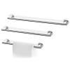 Porte-serviette SCALA 66 cm, poli, acier inoxydable, Zack