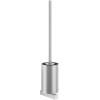 Brosse de toilette CARVO 50 cm, montage mural, mat, acier inoxydable, Zack