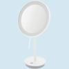 Miroir cosmétique ALONA 20 cm, blanc, acier inoxydable, Zack