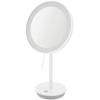 Miroir cosmétique ALONA 20 cm, blanc, acier inoxydable, Zack