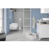 Butler de toilette CARVO 72 cm, blanc, acier inoxydable, Zack