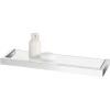 Étagère de salle de bain LINEA 46 cm, poli, acier inoxydable/verre, Zack
