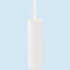 Brosse de toilette TUBO 40 cm, sur pied, blanc, acier inoxydable, Zack