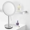 Miroir cosmétique ALONA 20 cm, mat, acier inoxydable, Zack