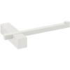 Dérouleur de papier toilette CARVO 16 cm, blanc, acier inoxydable, Zack