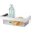 Étagère de douche LINEA 26 cm, poli, acier inoxydable, Zack
