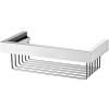 Étagère de douche LINEA 26 cm, poli, acier inoxydable, Zack