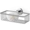 Étagère de douche SCALA 23 cm, poli, acier inoxydable, Zack