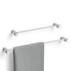 Porte-serviette CARVO 51 cm, mat, acier inoxydable, Zack