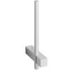 Porte papier toilette supplémentaire CARVO 19 cm, fixation murale, mat, acier inoxydable, Zack