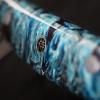 Couteau Japonais RESIN FUTURE 15 cm, bleu, Dellinger