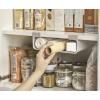 Rangement de placard de cuisine CUPBOARDSTORE 26 cm, pour feuilles et sacs, gris, Joseph Joseph