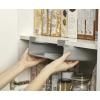 Rangement de placard de cuisine CUPBOARDSTORE 26 cm, pour feuilles et sacs, gris, Joseph Joseph