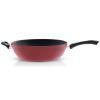 Wok COLOR EDITION 32 cm, rouge, aluminium, Fissler