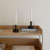 Bougeoir IDA 10 cm, noir, fer, Stelton