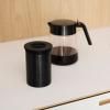 Pichet NOHR 1,2 l, noir, en verre, Stelton