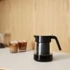 Pichet NOHR 1,2 l, noir, en verre, Stelton