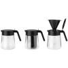 Pichet NOHR 1,2 l, noir, en verre, Stelton