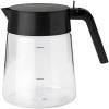 Pichet NOHR 1,2 l, noir, en verre, Stelton