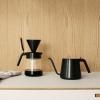 Goutte à goutte à infusion lente avec filtre NOHR, noir, acier inoxydable, Stelton