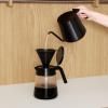 Goutte à goutte à infusion lente avec filtre NOHR, noir, acier inoxydable, Stelton