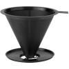 Goutte à goutte à infusion lente avec filtre NOHR, noir, acier inoxydable, Stelton