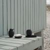 Vide poche FJORD 18 cm, noir, grès, Stelton