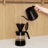 Bouilloire de cuisinière NOHR 1,0 l, noir, acier inoxydable, Stelton