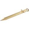 Stylo PURE 13 cm, poussoir, laiton, Philippi