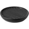 Porte-savon FJORD 11 cm, noir, grès, Stelton