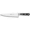 Couteau de chef IDÉAL 20 cm, rivets laiton, noir, Lion Sabatier