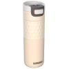 Mug thermos ETNA GRIP 500 ml, fûts beiges, acier inoxidable, Kambukka