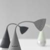 Infuseur à thé INFUSION EGG 16 cm, gris, acier inoxydable, Viva Scandinavia