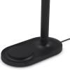 Lampe de table EMENDO 29 cm, avec chargeur sans fil Qi, noir, Eva Solo