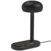 Lampe de table EMENDO 29 cm, avec chargeur sans fil Qi, noir, Eva Solo