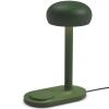 Lampe de table EMENDO 29 cm, avec chargeur sans fil Qi, vert émeraude, Eva Solo
