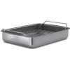 Plat à rôtir PROFESSIONAL 30 x 22 cm, avec support, gris, aluminium, Eva Solo