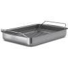 Plat à rôtir PROFESSIONAL 35 x 25 cm, avec support, gris, aluminium, Eva Solo